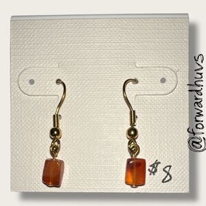 Bundle Sale 3 for $15 | Handcrafted Glass Dangle Earrings